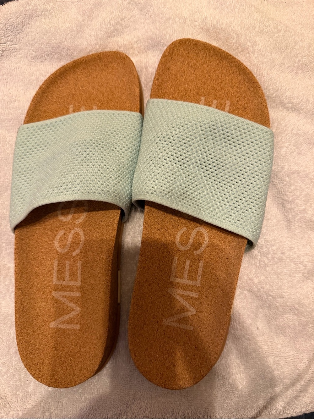 Mint Slide Sandals for Women